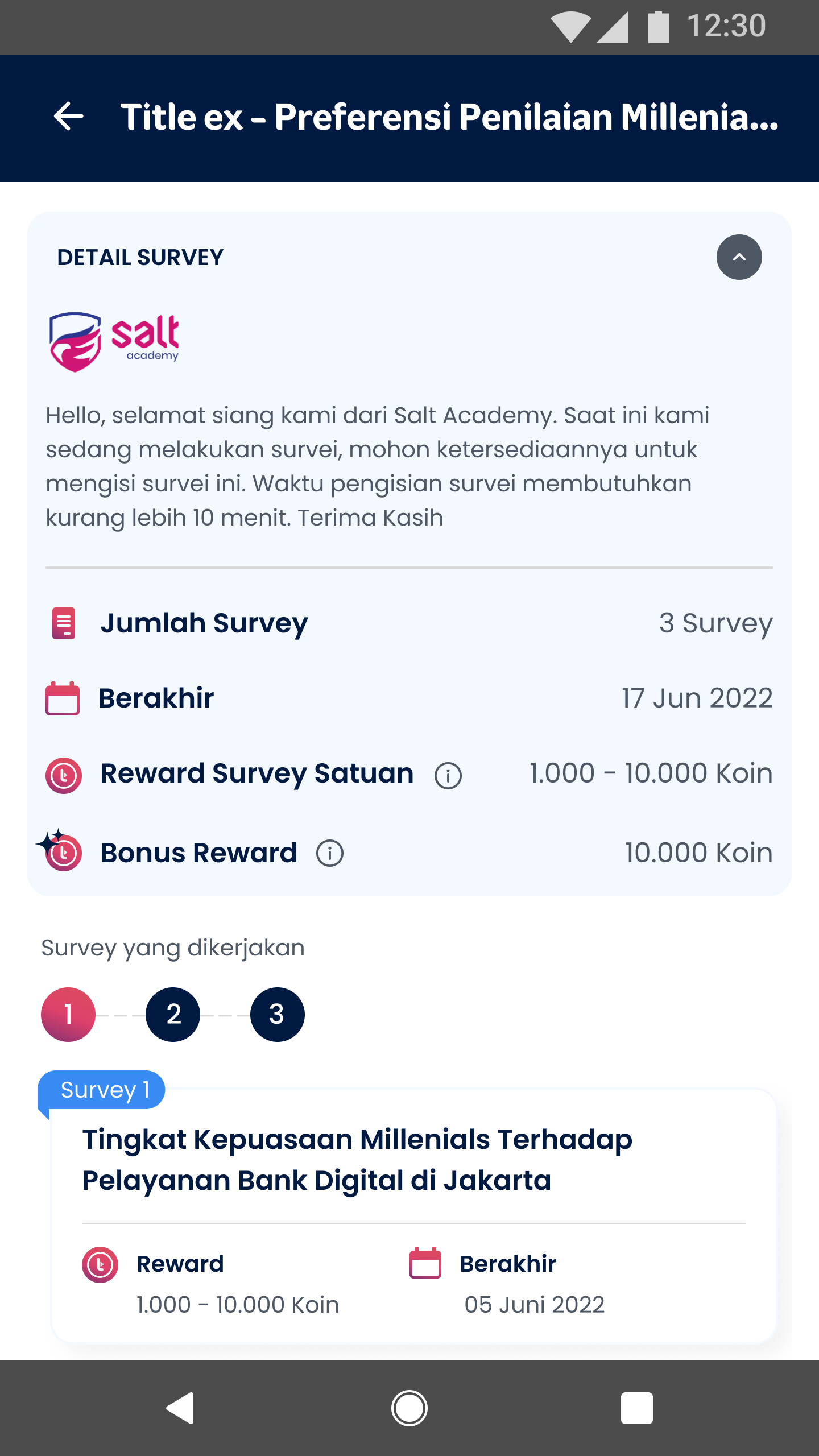 TSurvey Export